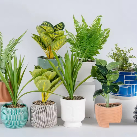 2024 New Design Ceramic Pot Animal Flower Vase Pot Ceramic Decoration