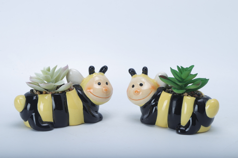 Bee Flower Pot