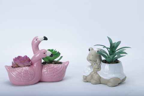 Swan Flowerpot