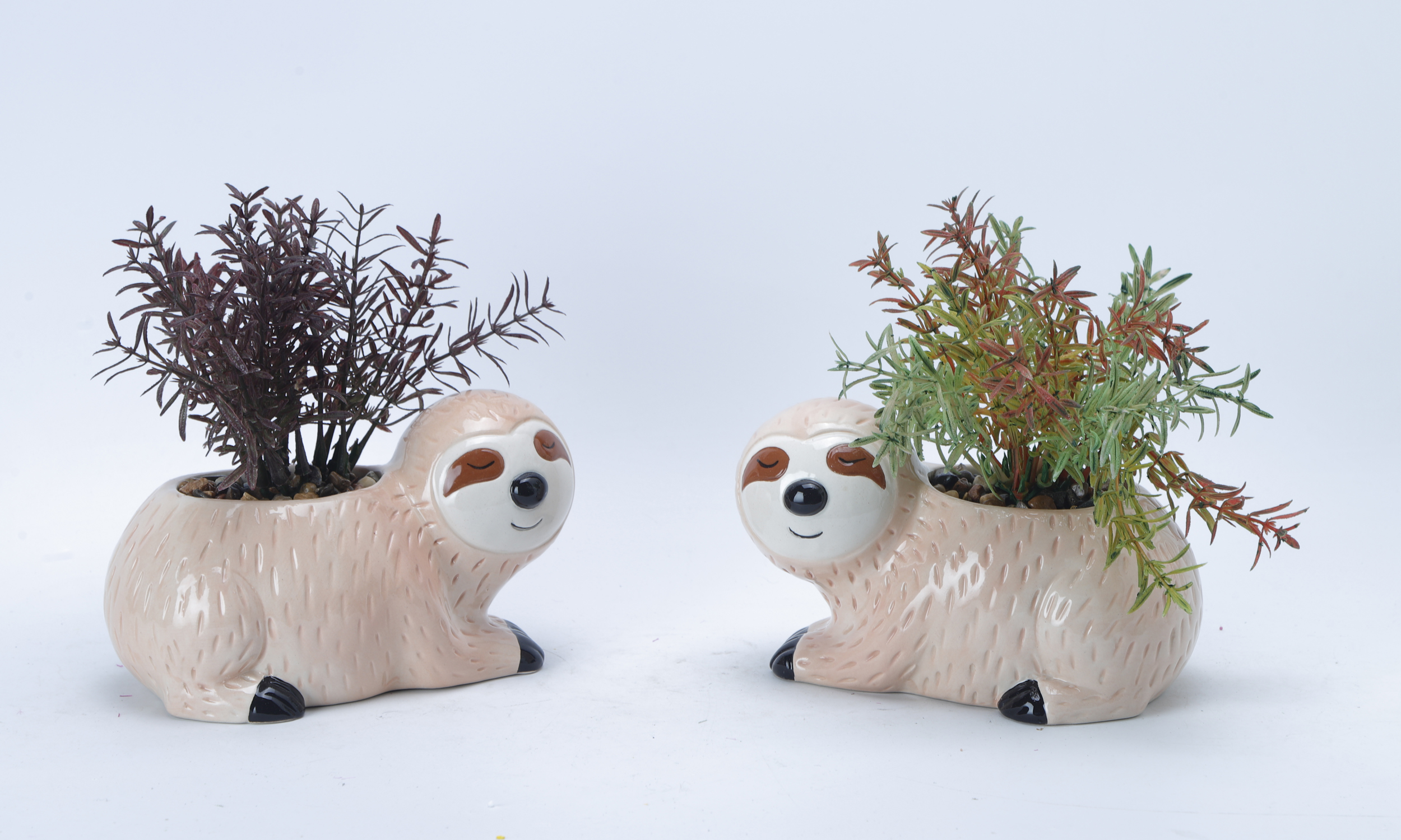 Raccoon Flowerpot