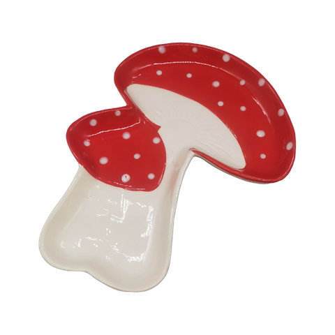 Mushrooms Ceramic Salt & Pepper Shakers