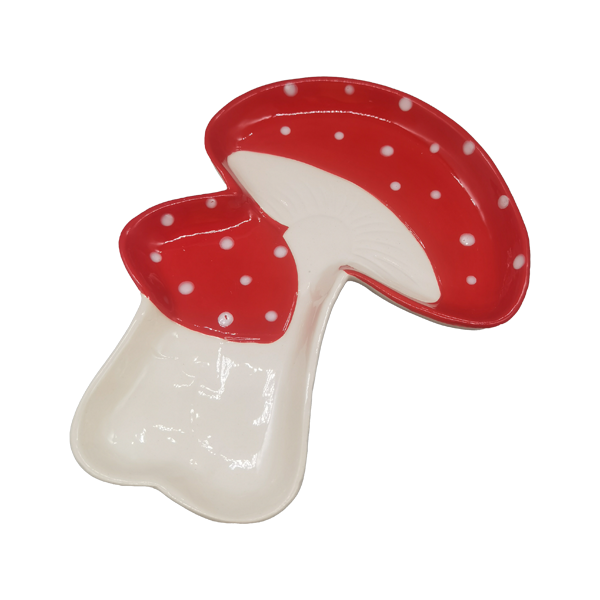Mushrooms Ceramic Salt & Pepper Shakers