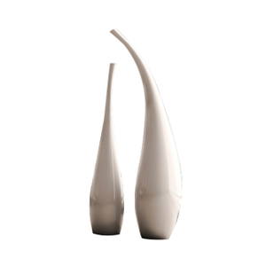 Long necked vase