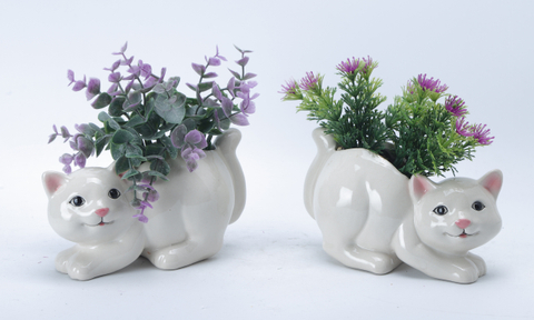 Cat Element Flowerpot