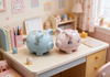 Factory Production Porcelain Pig Savings Bank Hot Sale Money Box