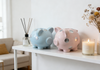 Factory Production Porcelain Pig Savings Bank Hot Sale Money Box