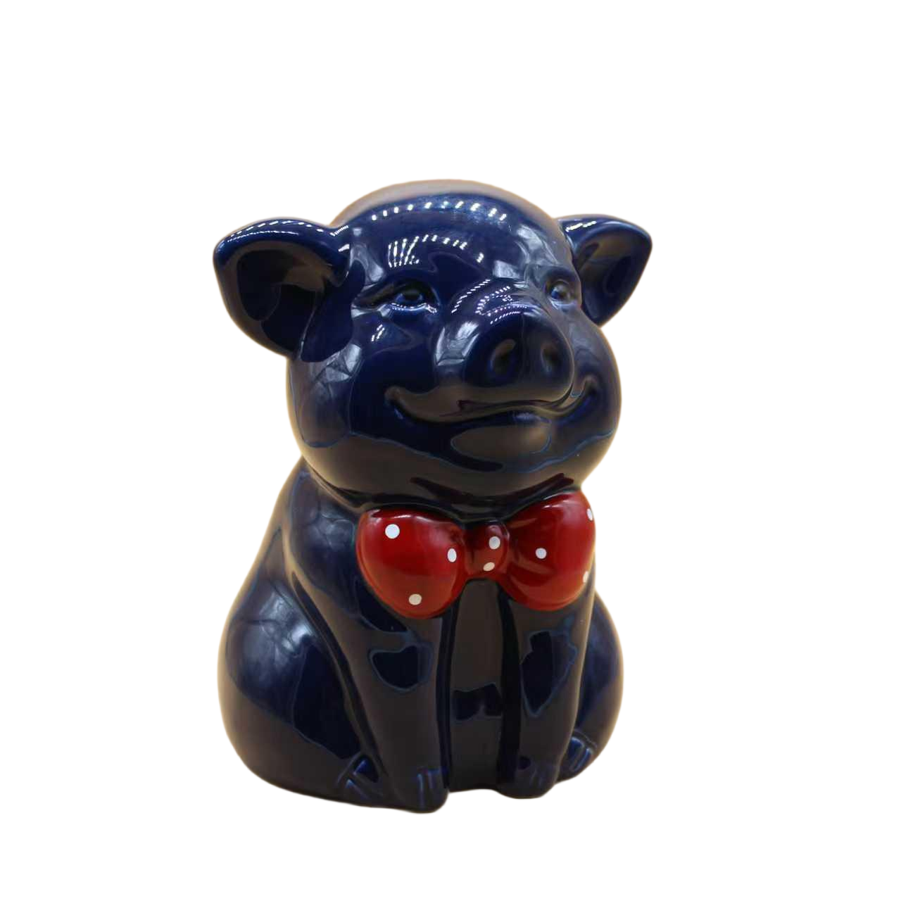 Crafted with smooth porcelain and a cute pig design money box